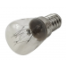 Лампочка для холодильника и  швейных машин E14  25W накаливания для бытовой техники E14 25W  (1000)