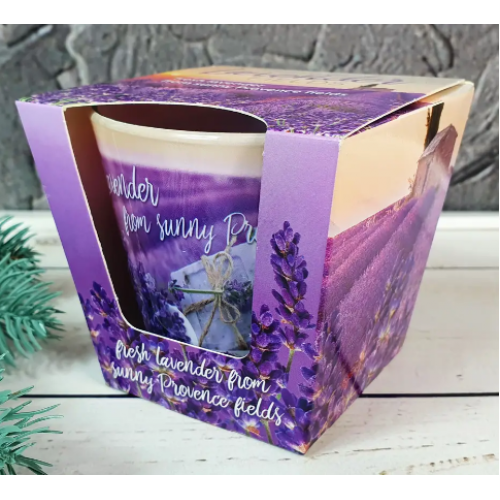Ароматическая свеча Lavender From Sunny Provence Lavender Fiends 115 г, Bartek. Польша (12)