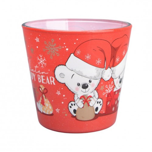 Ароматическая свеча Winter Teddy Bear 115г. Bartek. Польша (12)