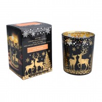 Ароматическая свеча с соевым воском и деревянным фитилем «Hot Punch» 200г. Bartek. Польша (6)