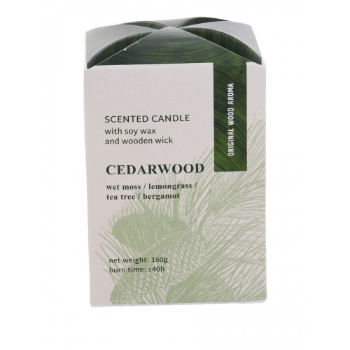 Ароматическая свеча Cedarwood 150 г, Bartek. Польша (12)