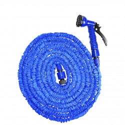 Шланг растягивающийся XHOSE 45 м 150 FT синий с пистолетом (30)