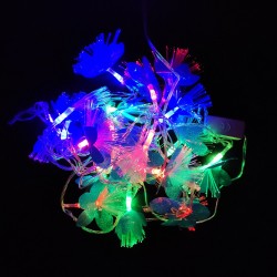 Гирлянда диодная Цветок колокольчика (голубой), 20 ламп