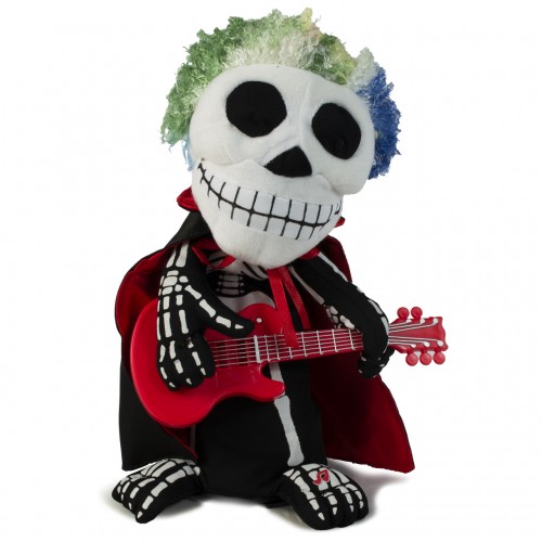 Подарок на Хэллоуин: Музыкальная игрушка Скелет-гитарист