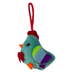 Брелок на телефон Петух, высота 4 см, в ассортименте