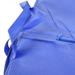 Чехлы для одежды тканевые Синие. Размер 150*60. 2 ручки