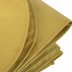 Чехлы для одежды тканевые Бежевые. Размер 150*60. 2 ручки