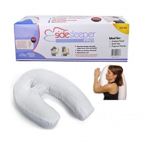 Ортопедическая подушка для сна Side Sleeper Pro Sku с отверстием для уха
