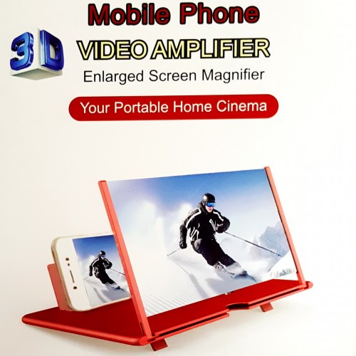 3D увеличитель экрана телефона (26 см х 17.4 см) белый