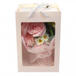 Мыло в подарочной упаковке, розовое (40)