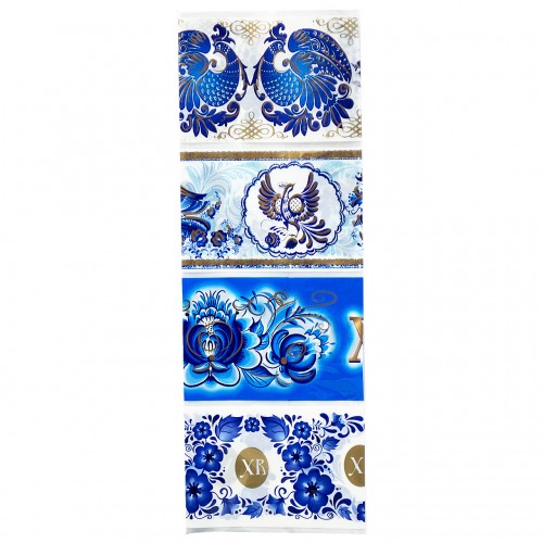 Термонаклейки для яиц Пасхальные, Гжель-2