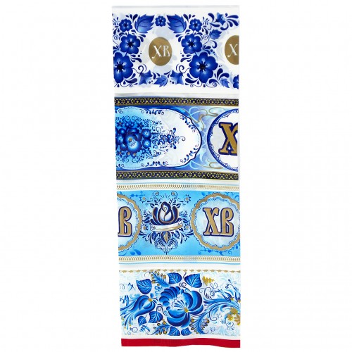 Термонаклейки для яиц Пасхальные, Гжель-2