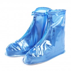 Чехлы на обувь от дождя синие размер XL (41-42) (200)