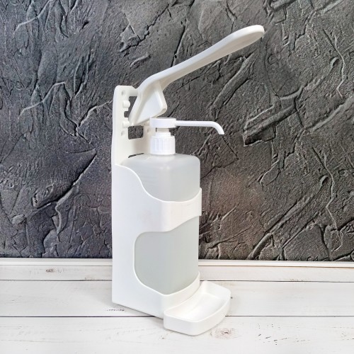 Дозатор жидкостей локтевой диспенсер c ёмкостью 1л Litolan (20)