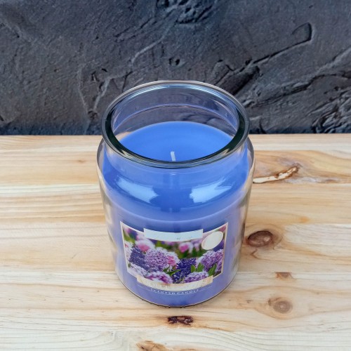 Ароматическая свеча Violet Garden 500 г, Bispol. Польша (6)