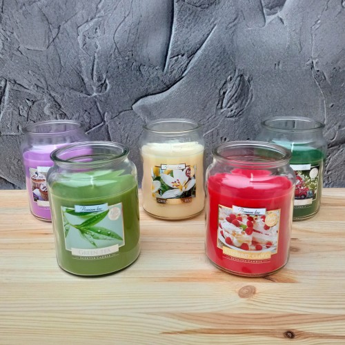 Ароматическая свеча White Flowers 500 г, Bispol. Польша (6)