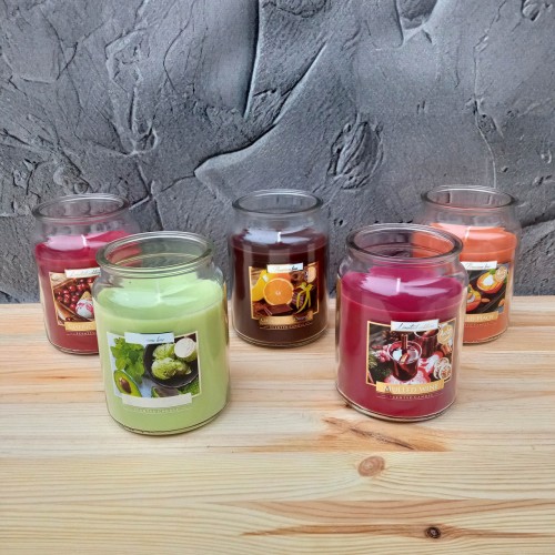 Ароматическая свеча White Flowers 500 г, Bispol. Польша (6)