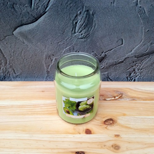 Ароматическая свеча Garden mint-Avocado 500 г, Bispol. Польша (6)