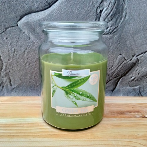 Ароматическая свеча Green Tea 500 г, Bispol. Польша (6) Ароматическая свеча Green Tea 500 г, Bispol. Польша (6)
