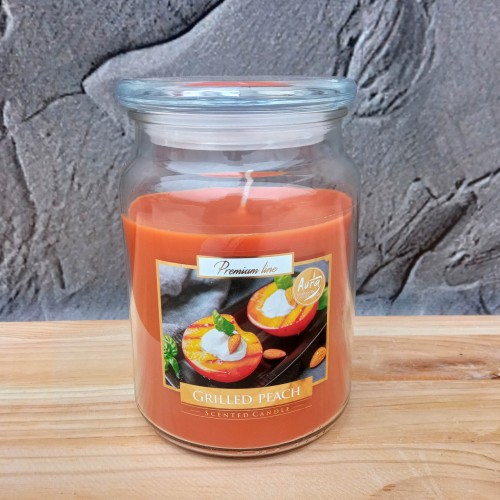 Ароматическая свеча Grilled Peach 500 г, Bispol. Польша (6)