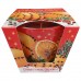 Ароматическая свеча Christmas Orange with Cloves 115г. Bartek. Польша. (12)