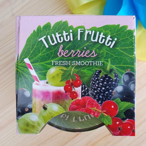 Ароматическая свеча Tutti Frutti Berries Fresh Smoothie. Bartek. Польша. (12)