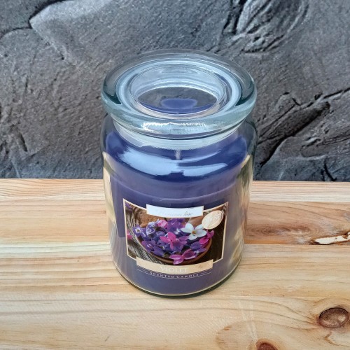 Ароматическая свеча Violet 500 г, Bispol. Польша (6)