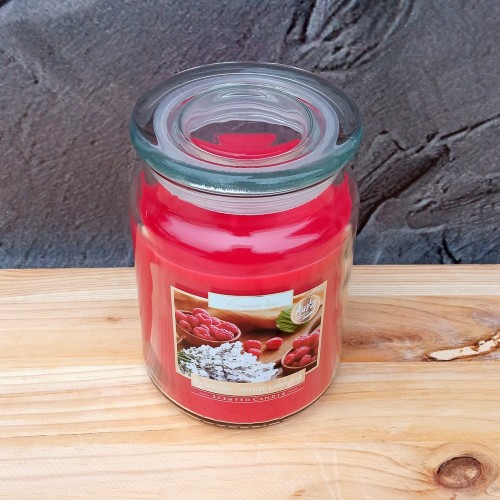 Ароматическая свеча Raspberry - White Lavender 500 г, Bispol. Польша (6)