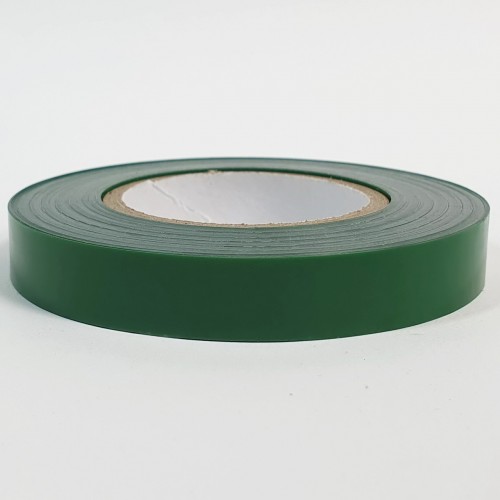 Лента для степлера, подвязки винограда и растений (зелёная) 1,2см*30м,130 микрон (500)