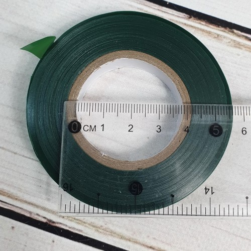 Лента для степлера, подвязки винограда и растений (зелёная) 1,2см*30м,130 микрон (500)