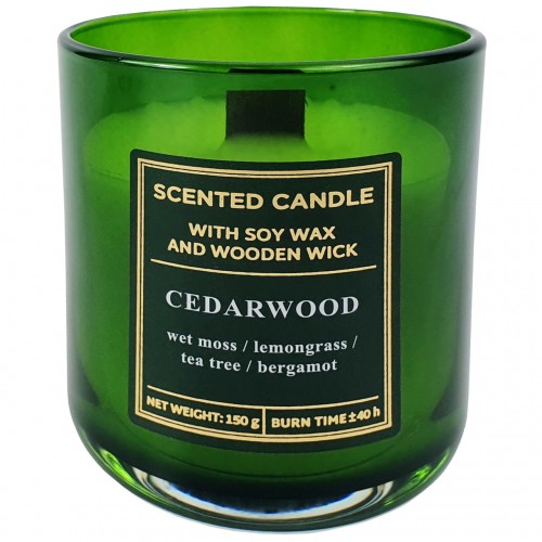 Ароматическая свеча Cedarwood 150 г, Bartek. Польша (12)