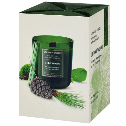 Ароматическая свеча Cedarwood 150 г, Bartek. Польша (12)