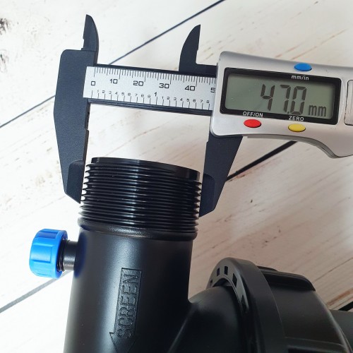 Фильтр дисковый 1 1/2 дюйма наружная резьба 120Mesh 130Micron